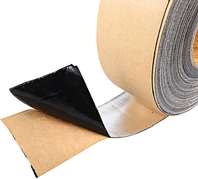 10M 20M 길이 강력한 접착 방수 보수 부틸 테이프 누수 방지 이지씰 부직포 알루미늄, 0.5T x 100mm x 20M, 1개, 1개