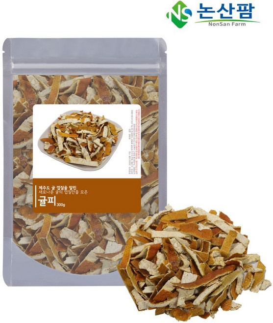 논산팜 국산 귤피 300g 귤껍질 귤피차, 1개입, 1개