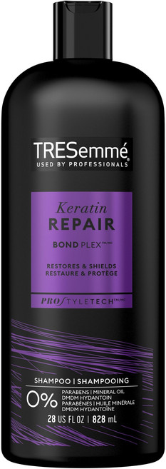 TRESemme 角蛋白Bond Plex修護洗髮精, 1瓶, 828ml