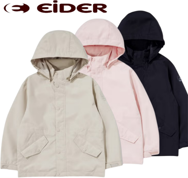 [매장발송]아이더 키즈 바람막이 방풍 방수 아웃도어 간절기 등산 점퍼 초등학생점퍼 남녀공용 아우터