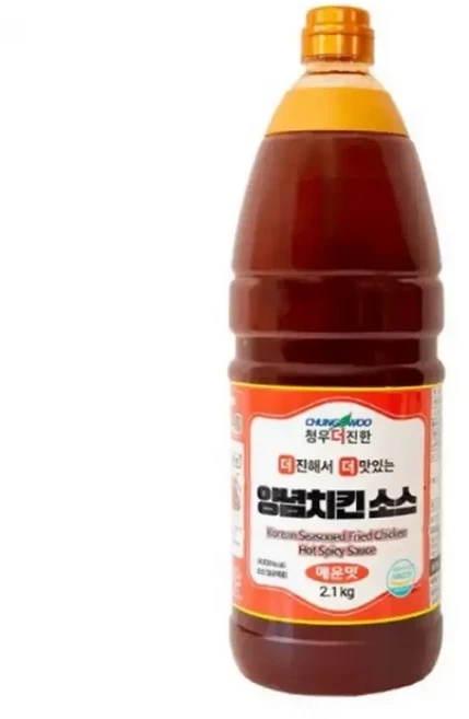식자재 매운맛 양념치킨 소스 치킨양념 대용량 닭강정 2100g, 1개, 2.1kg
