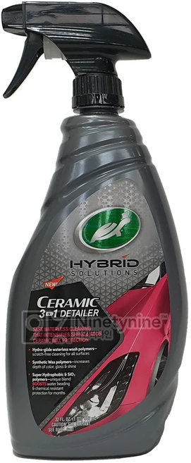 터틀왁스 하이브리드 세라믹 쓰리인원 디테일러, 1개, 964ml - 쿠팡