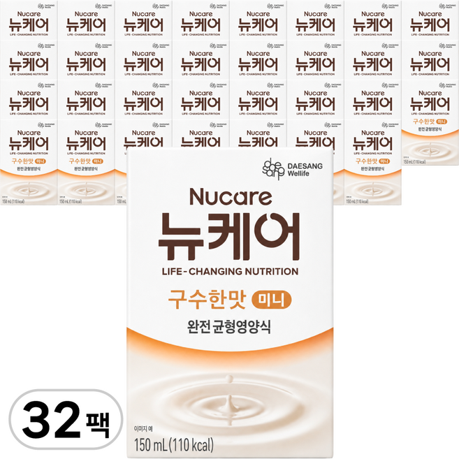 뉴케어 구수한맛 완전균형영양식, 150ml, 32개