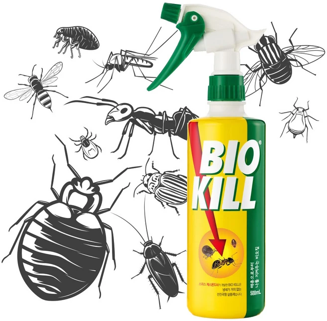 비오킬 살충제 분무형 500ml, 1개입, 1개 - 쿠팡