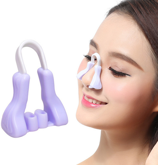 엘에이스 노즈업 코집게 교정 코지압 콧볼 축소 교정기 코뽕 집게 콧대 높이 2P, 4개, 퍼플