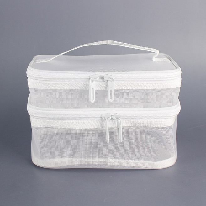 포포라운지 세면도구 메쉬파우치 코스메틱 여행용 화장품 보관 정리함