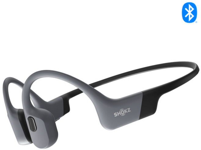 샥즈 오픈스윔 프로 골전도 MP3 블루투스 이어폰 S710 정품 AS가능, 색상:그레이