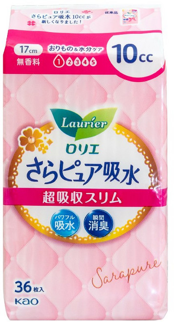 Laurier 靠得住 微漏尿專用護墊 無香 17cm, 36片, 1包