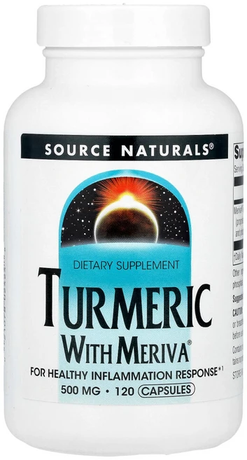 소스내츄럴스 터메릭 메리바 500mg 캡슐, 120정, 1개 - 쿠팡
