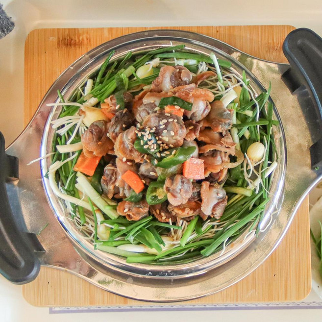 행복식품 국산 달래 꼬막장 밥도둑 양념 꼬막무침 반찬, 330g, 1개