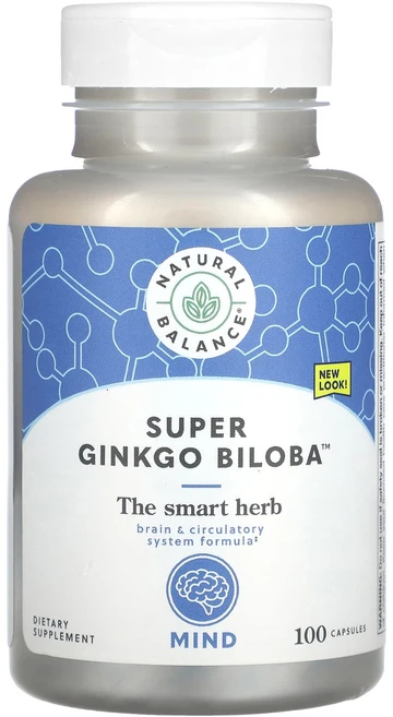 몸관리하세요 겨울입니다 Natural Balance 슈퍼 징코 빌로바 캡슐 100정 특별관리진행, NaturalBalance슈퍼징코빌로바캡슐100정, 1개 - 쿠팡