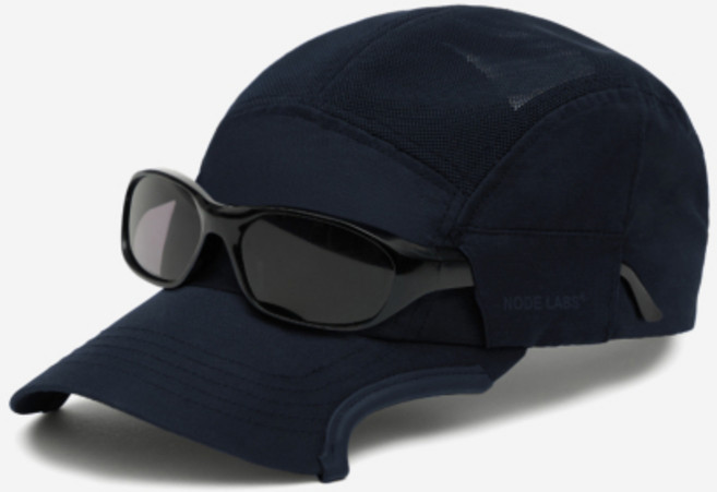 [노드랩스] DEV:5 CAP 02 SUNGLASS DOUBLE CUT MESH BALLCAP_NAVY