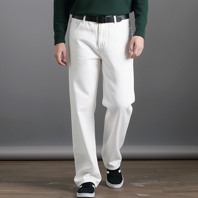 스댕클럽 남성용 리파인드 인생핏 사계절 와이드 면바지 SJM0367