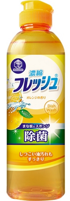 第一石鹼 濃縮洗碗精, 1個, Kitchen Club 濃縮除菌柳橙香