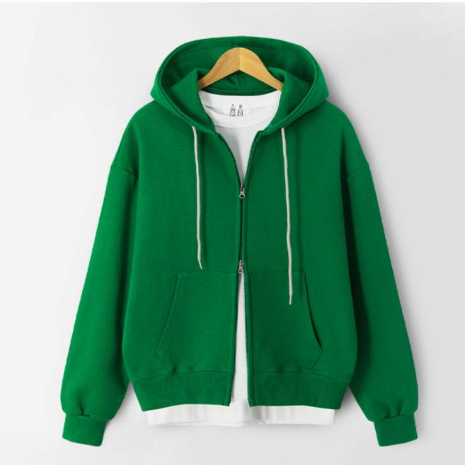 엠엔씨 남녀공용 도톰 후드집업 (MDHD586)