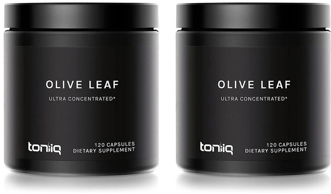 Toniiq 올리브잎 추출물 120정 2팩 22 500mg 45x Concentrated Ultra High Strength Olive Leaf Extract, 2개 - 쿠팡