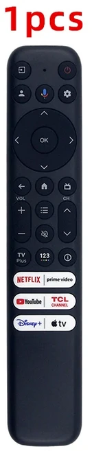 호환 TCL TV QM8/QM7/Q7/Q6/Q5/S5/S4/S3 시리즈 호환 RC813 리모컨 교체용