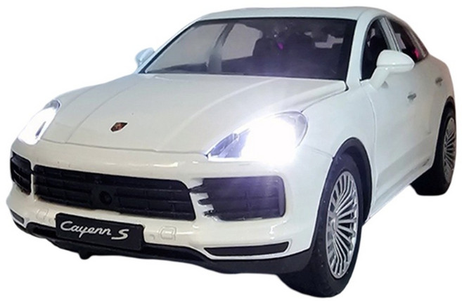 포르쉐 카이엔S 1:24 다이캐스트, 화이트, 1개