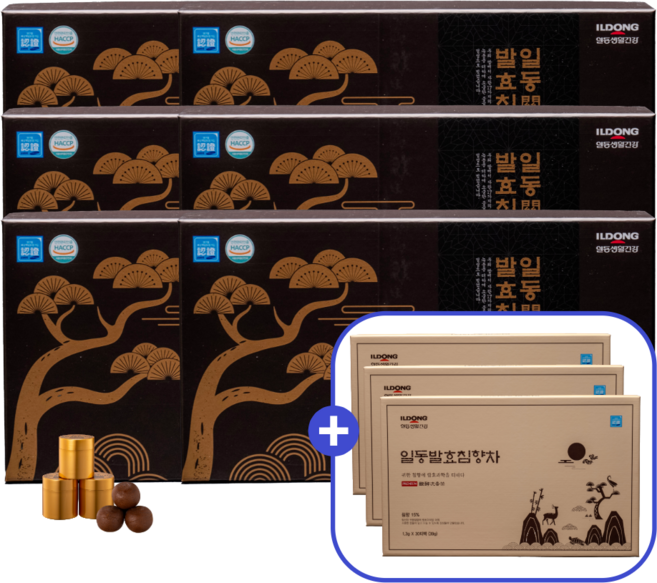 [본사 직영몰] 일동침향 침향단 프리미엄 침향 녹용발효관절 침향환 사은품 증정, 192개, 3.75g