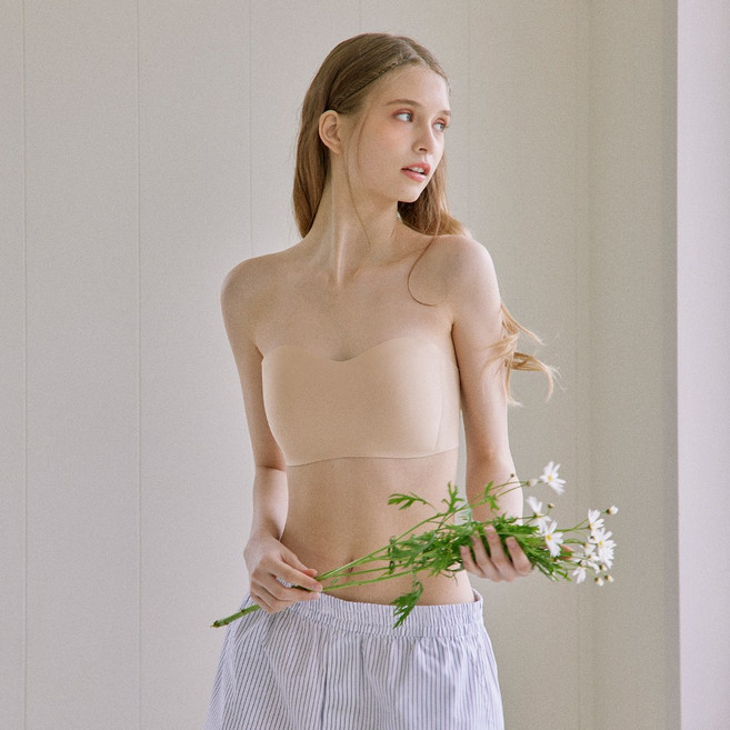 휘게 언더웨어 레이어 오프숄더 - 스킨