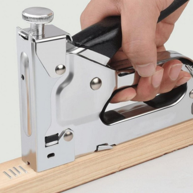 닐바샵 작업용 수동 손타카 목공용 핸드 타카총 1008F, 본상품, 1개