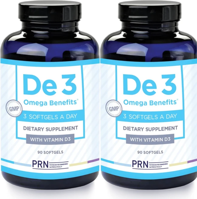 De3 Healthy 드라이 아이 오메가 베네피트 2240mg, 2개, 90정 - 쿠팡