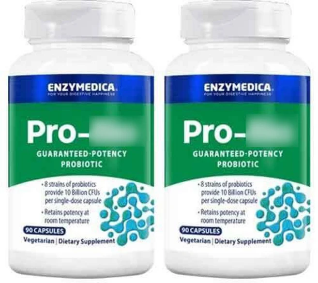 엔자이메디카 프로- 유산균 베지테리안 캡슐, 2개, 90정 - 쿠팡