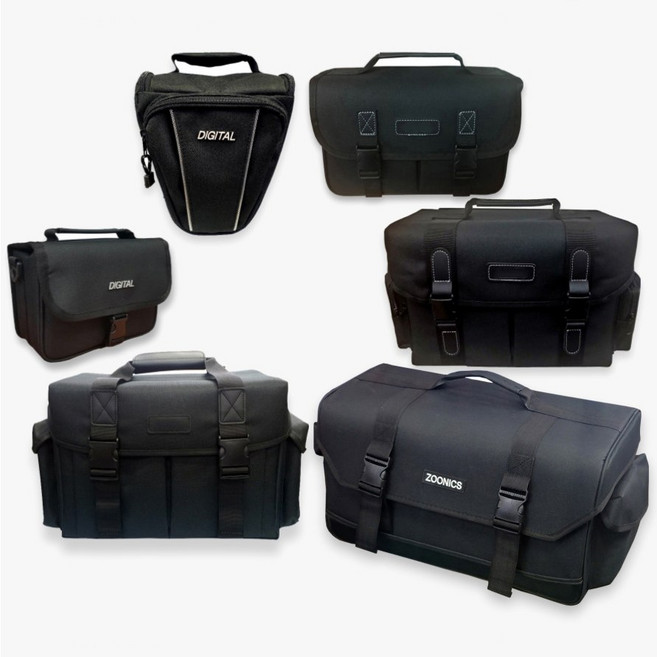 소형 중형 대형 특대형 카메라가방 공구가방 캐논 니콘 소니 미러리스 DSLR가방 숄더백, 01. 소형(22사이즈), 디지털(D-22), 1개