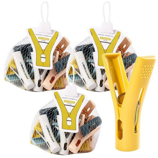 DG생활 모던 빨래집게 DG-11, 혼합, 60개