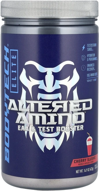 바디테크 BODYTECH Elite Altered Amino ™ EAA & Test Booster Cherry Slushie 14.9 oz 423 g, BodyTech Elite Alted Amino™ EA, 1개 - 쿠팡