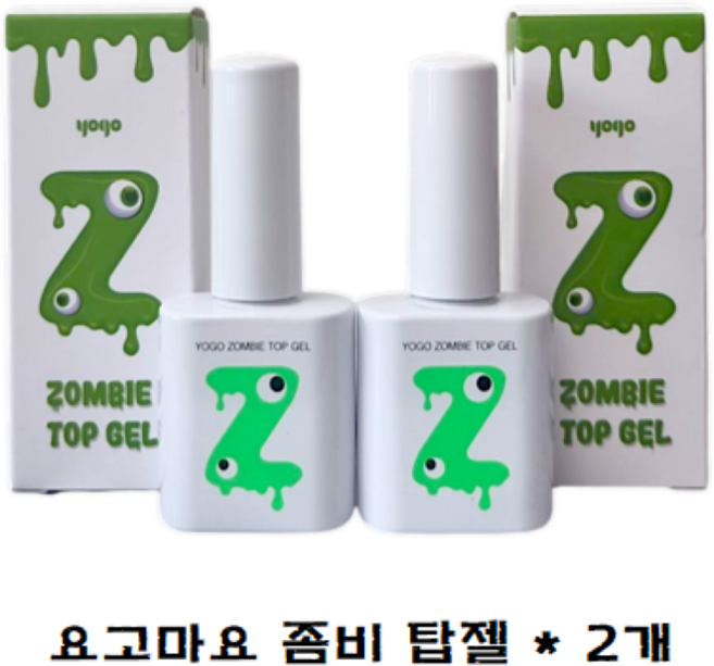 mayo 중점도 좀비 탑젤, 2개, 10g