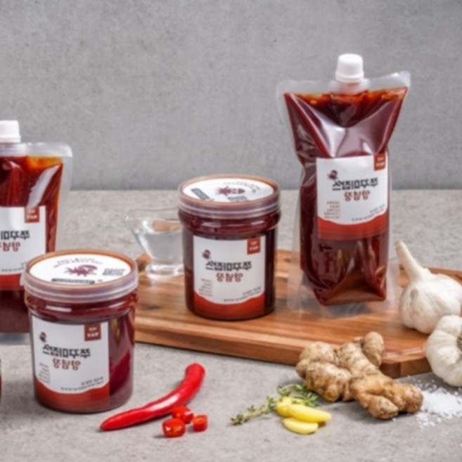 순대볶음 낙지볶음 닭갈비 쭈꾸미 양념장, 아주 매운맛, 1개, 400g