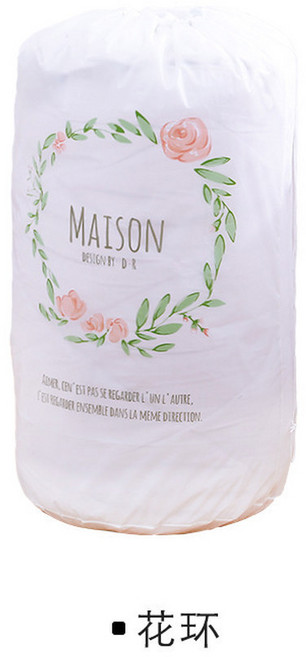 PEVA-대형 방수 이불 보관 가방 방습 먼지 분류 의류 수하물 이동 실린더 장난감 정리함