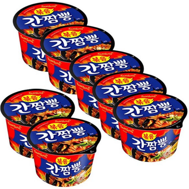 삼양 간짬뽕 큰컵, 7개
