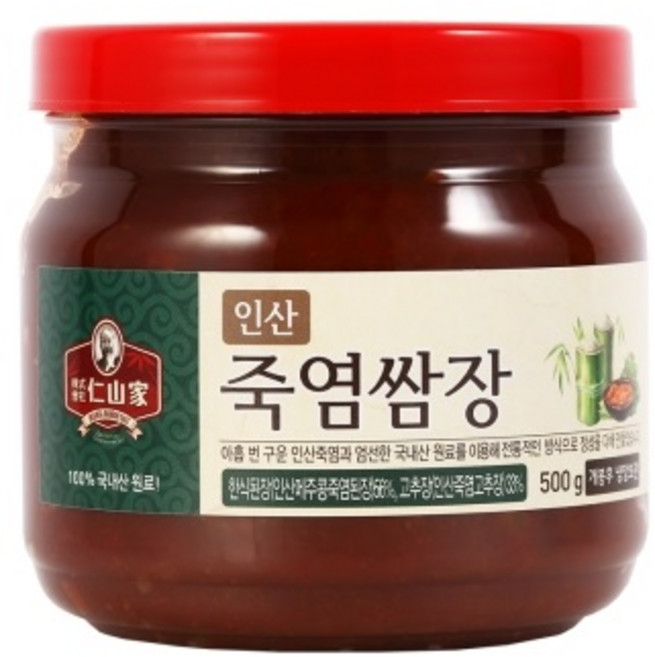 인산가 죽염 쌈장 500g, 1개