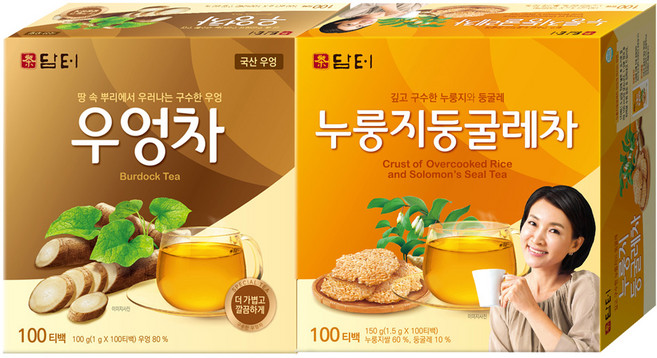 담터 우엉차 + 담터 누룽지둥굴레차