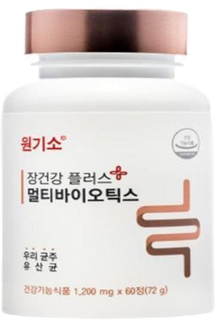 추억의 옛날 원기소 원기쏘 원기정 플러스 영양제 정 츄어블 식약처 씹어먹는 포스프바이오틱스, 1개