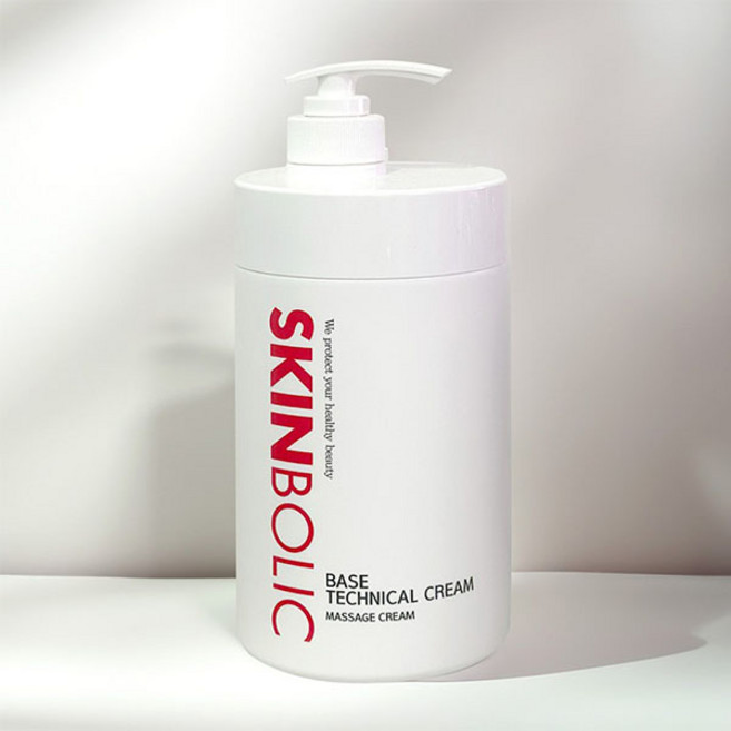 스킨볼릭 테크니컬 마사지 크림 1000ml 골드마스크3매 증정 / 수분 영양 온가족 마사지크림, 1개, 1L