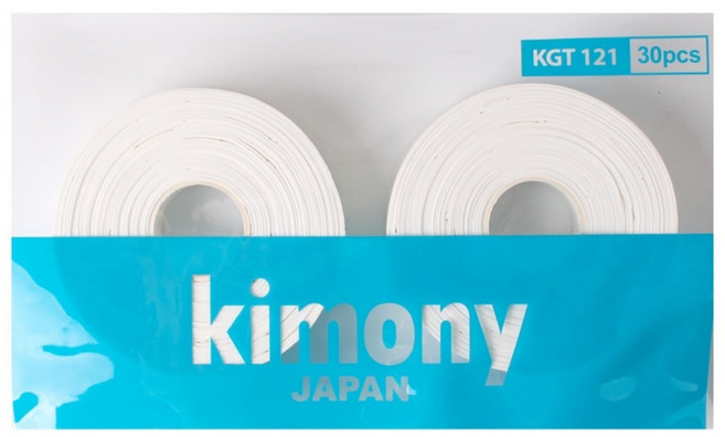 키모니 대용량 대회용 선물용 30P 롤 오버그립 테이프, 화이트, 1개