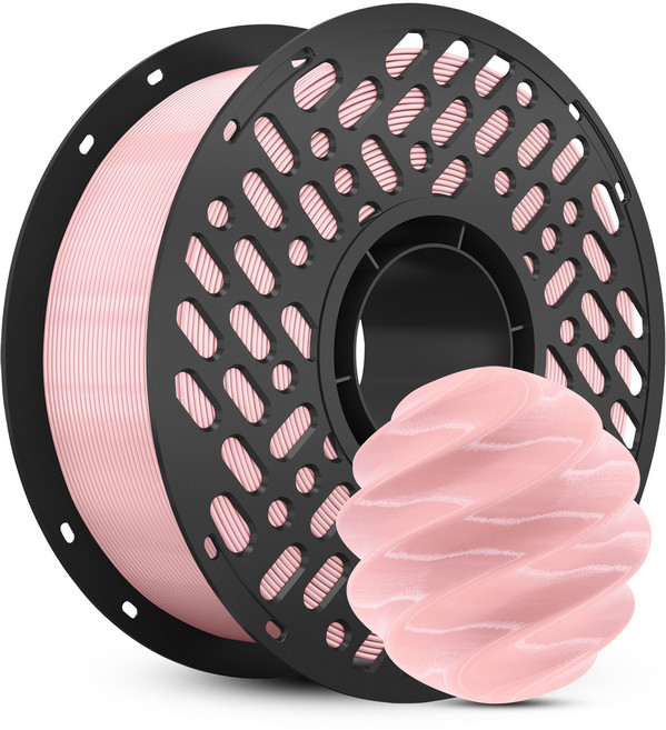 CaiLab PETG 3D 프린터 필라멘트 1.75mm 1kg 고인성 친환경 소재 | 뱀부랩 3D 프린터(P1S P2S A1등) 호환, 사쿠라 핑크, PETG 1KG