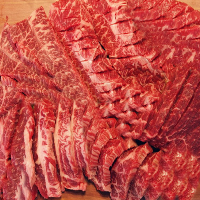 푸짐하게모듬 소고기 살치살 갈비살 우삼겹 부채살, 2세트, 800g