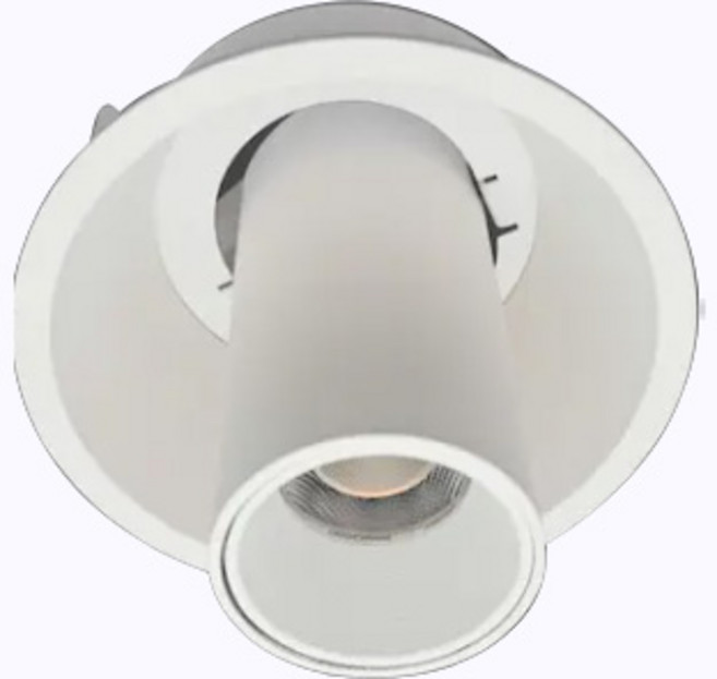 LED 3.5인치 COB 다운라이트 7W 9929, 주백색(4000K), 1개
