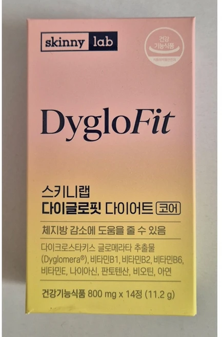 스키니랩 다이글로핏 다이어트 코어, 14정, 1개 - 쿠팡