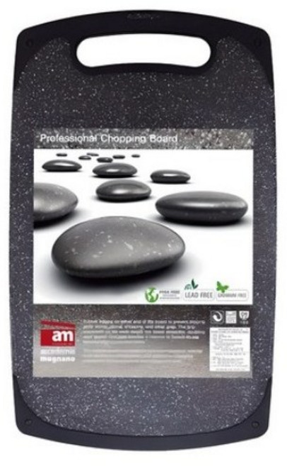 am 이탈리아 스톤 양면 도마, BLACK, 2개