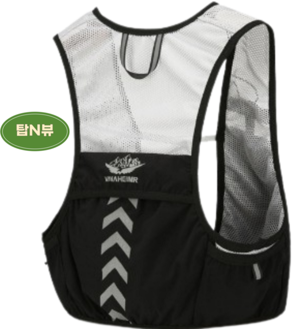 탑앤뷰 초경량 트레일 러닝 조끼 마라톤 조깅 베스트