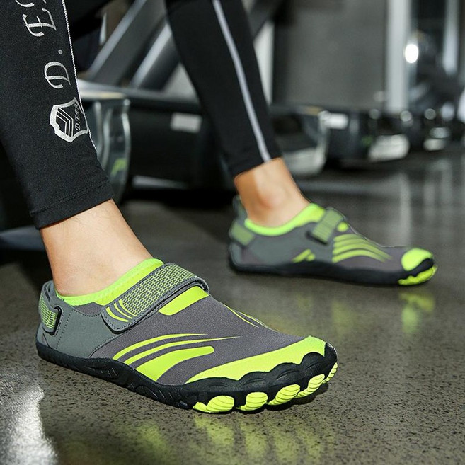 트레이닝운동화 미끄럼 방지 줄넘기 요가 스쿼트 런닝머신 신발~280mm, K-36 그레이(한 사이즈 크게 추천), 1개