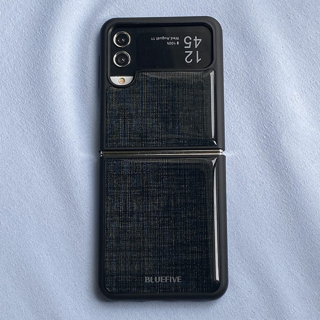 블루파이브 데님 진 Z플립 에폭시 범퍼 케이스