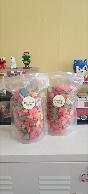 봄날카롱 마카롱꼬끄 대용량500g, 쫀득, 1개, 500g