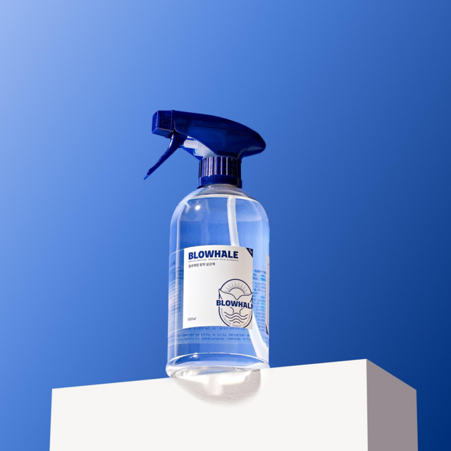 블로웨일 살균 탈취제 섬유 실내 탈취제 소독제, 1개, 500ml