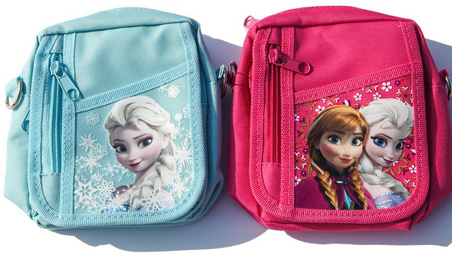 디즈니 겨울왕국 엘사 안나 공주 수납좋은 미니 크로스백 지갑백 아동크로스백 공주가방 여아가방